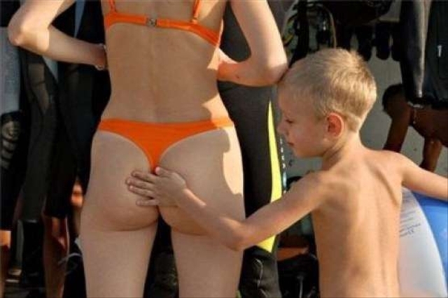Papà fa sempre così con la tata